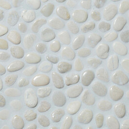 Qualitystone Pebble White Small Interlock verkolla 300x300 mm