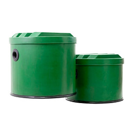 Pienpuhdistamopaketti Pikkuvihreä GeoTrap sis. harmaavesisuodatin ja rasvanerotuskaivo