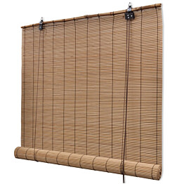 Rullaverho bambu 150x160 cm ruskea