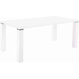 Ruokapöytä Tenstar Metro 90x180cm valkoinen