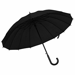 Sateenvarjo automaattinen musta 105 cm