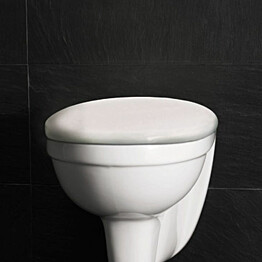 Seinä-WC-istuimen kansi Westerbergs Wall soft-close valkoinen