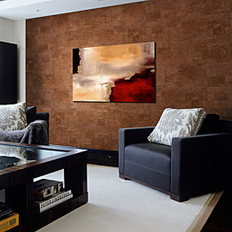 Seinäkorkki Dekwall Malta Chestnut 3x300x600 mm