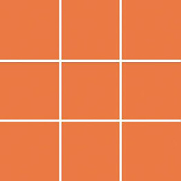Seinälaatta Pukkila Pro Technic Color Orange kiiltävä sileä 97x97 mm