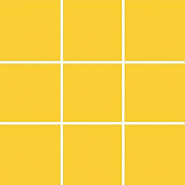 Seinälaatta Pukkila Pro Technic Color Yellow kiiltävä sileä 97x97 mm