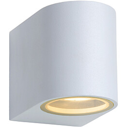 Seinävalaisin Lucide Zora LED pyöreä, GU10, 1x5W, IP44, valkoinen
