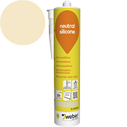 Silikonimassa Weber neutral silicone 31 Cream 310 ml