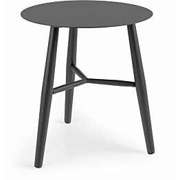 Sivupöytä Vannes, Ø45cm, tumman harmaa
