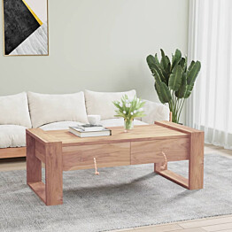 Sohvapöytä 110x60x40 cm tiikki