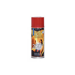 Spraymaali Kuumakesto 250C 400ml punainen (6kpl)
