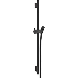 Suihkutanko Hansgrohe Unica S Puro, 65 cm, suihkuletkulla, mattamusta