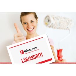 Taloon.com lahjakortti on paras lahjaidea
