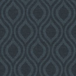 Tapetti Boråstapeter Billie 6801 Swing, 0.53x10.05m, siniharmaa