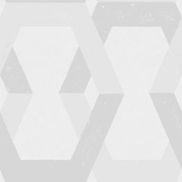Tapetti Engblad & Co Global Living, Geo Tribe 6477, 0.53x10.05m, valkoinen