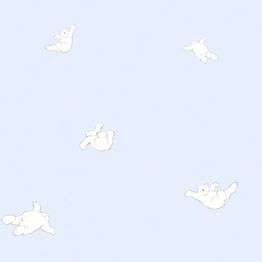 Tapetti Bears 137302 0,53x10,05 m vaaleansininen non-woven