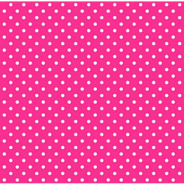 Tapetti Dots 137021 0,53x10,05 m pinkki/valkoinen non-woven