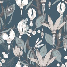 Tapetti Haltiatar 5221-2 0,53x11,2 m turkoosi