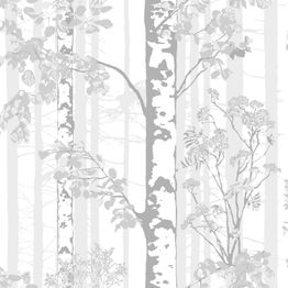 Tapetti Luontopolku 5219-2 0,53x11,2 m valkoinen