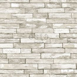 Tapetti Pieces Wood 138239 0,53x10,05 m beige