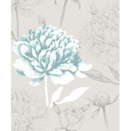 Tapetti Vanha Suola 5222-1 0,53x11,2 m aqua