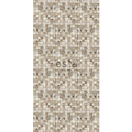 Tapetti WallpaperXXL Marble Squares 158201 46,5 cm x 8,37 m beige