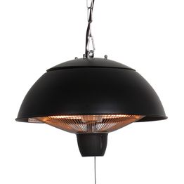 Terassilämmitin Hortus ripustettava malli 600/1500 W HA musta 