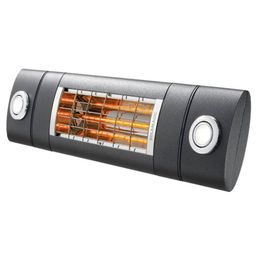 Terassilämmitin Solamagic 2000 Premium LEDPRO DUO BTC Bluetooth tehonsäädöllä antrasiitti