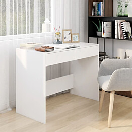 Työpöytä 101x50x76,5 cm lastulevy valkoinen