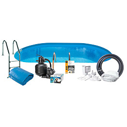 Uima-allaspaketti Swim &amp; Fun Basic InGround 120, 600 x 320 cm upotettava