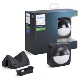 Ulkovalon liiketunnistin Philips Hue Outdoor IP54 76x76x56 mm musta