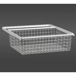 Ulosvedettävä, 18,5 cm korkuinen lankakori 60 sopii mainiosti vaikkapa vaatesäilytykseen