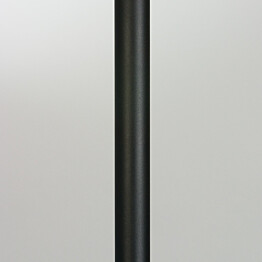 Valaisinpylväs VP150050/M 1,5 m Ø 50 mm musta