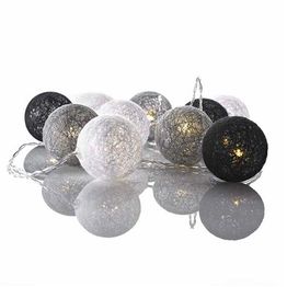 Valopallot Markslöjd Twix 10 valoa harmaa/valkoinen/musta