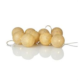 Valopallot Markslöjd Twix 230x6x6 cm LED 10 valoa luonnollinen ruskea