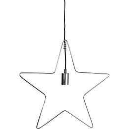 Valotähti Star Trading Ramsvik, 52x50 cm, kromi