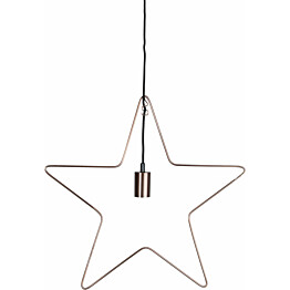 Valotähti Star Trading Ramsvik, 52x50 cm, kupari