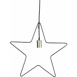 Valotähti Star Trading Ramsvik, 52x50 cm, musta