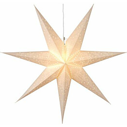 Valotähti Star Trading Sensy 100 cm paperi valkoinen