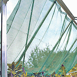 Varjostusverkko kasvihuoneeseen 183x259 cm vihreä sis. kiinnikkeet