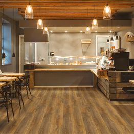 Vinyylikorkkilattia Wicanders HydroCork Wider Sylvan Gold Oak 6x195x1225 mm