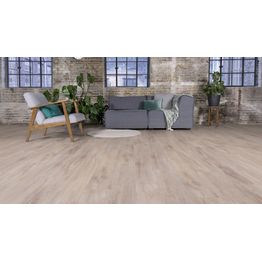 Vinyylilankku Solcora Harewood Oak, jäykkäydin, vaaleanruskea