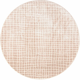 Matto VM Carpet Aari, mittatilaus, pyöreä, beige