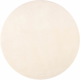 Matto VM Carpet Puuteri, mittatilaus, pyöreä, valkoinen
