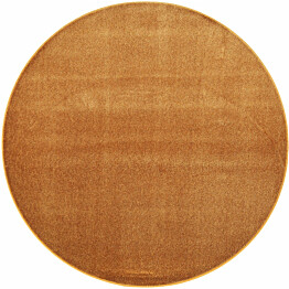 Matto VM Carpet Satine, mittatilaus, pyöreä, keltainen