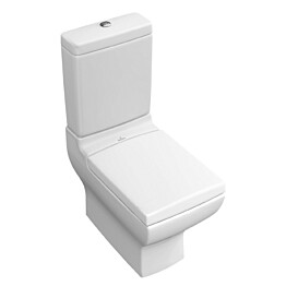 WC-istuin Ceramicplus-pinnoitteella Villeroy &amp; Boch La Belle 5647 385x715 mm Valkoinen Alpin + istuinkansi + huuhtelusäiliö