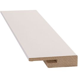 Jalkalista D2D R2 12x42x2400 mm MDF valkoinen