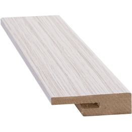 Jalkalista D2D R2 12x42x2400 mm MDF vaalea tammi