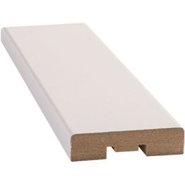 Peitelista D2D R2 12x42x2200 mm MDF valkoinen