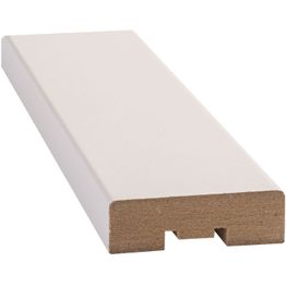 Peitelista D2D R2 15x42x2200 mm MDF valkoinen