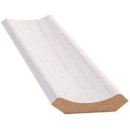 Kattolista D2D 30x30x2070 mm MDF valkaistu saarni